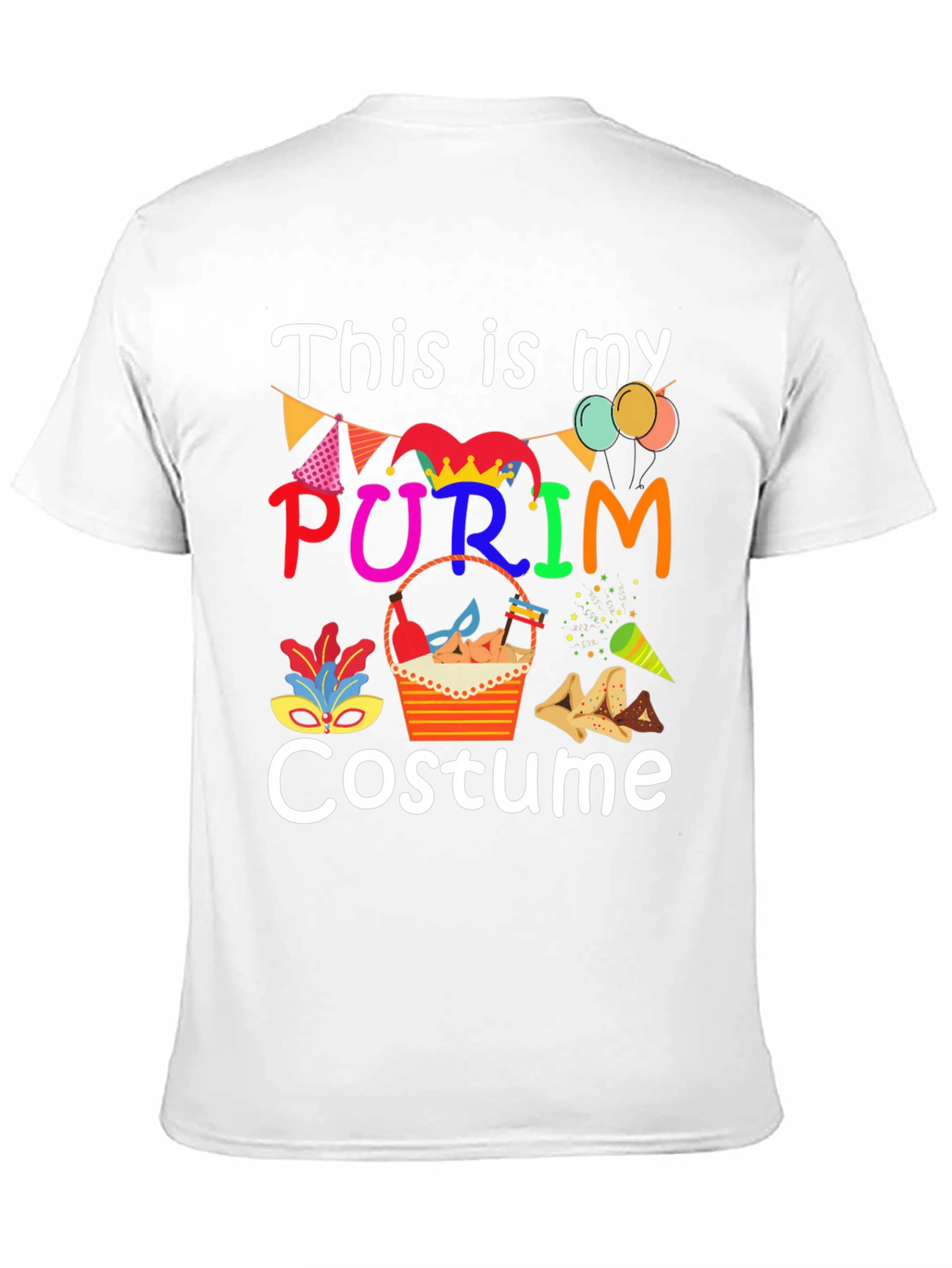 Purim Costume T-Shirt - Holiday Celebration Apparel