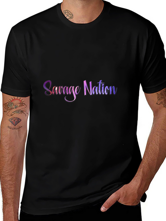 Savage Nation Black T-Shirt