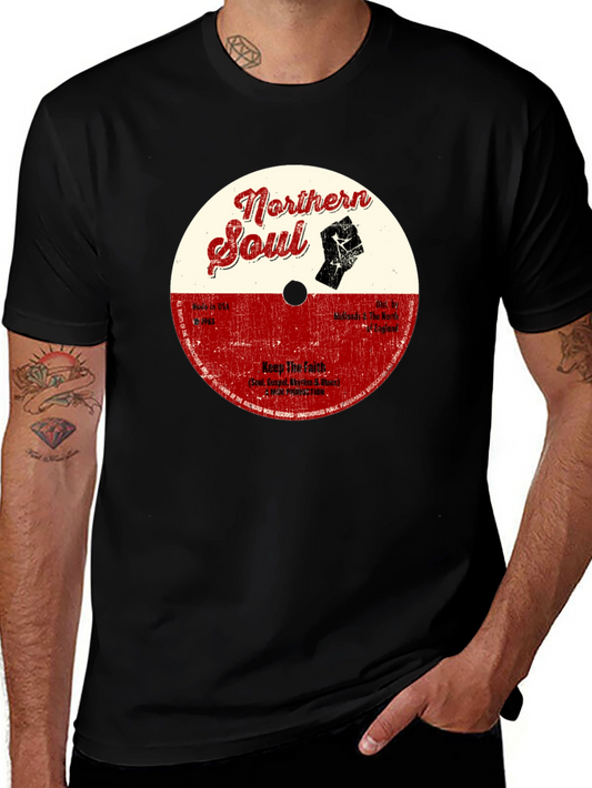 Northern Soul Record Graphic Tee - Keep The Faith