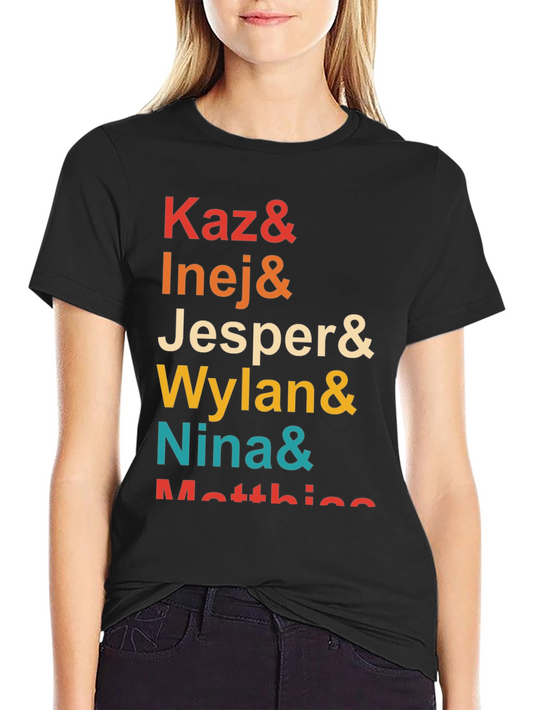 Six of Crows Crew Black Graphic Tee