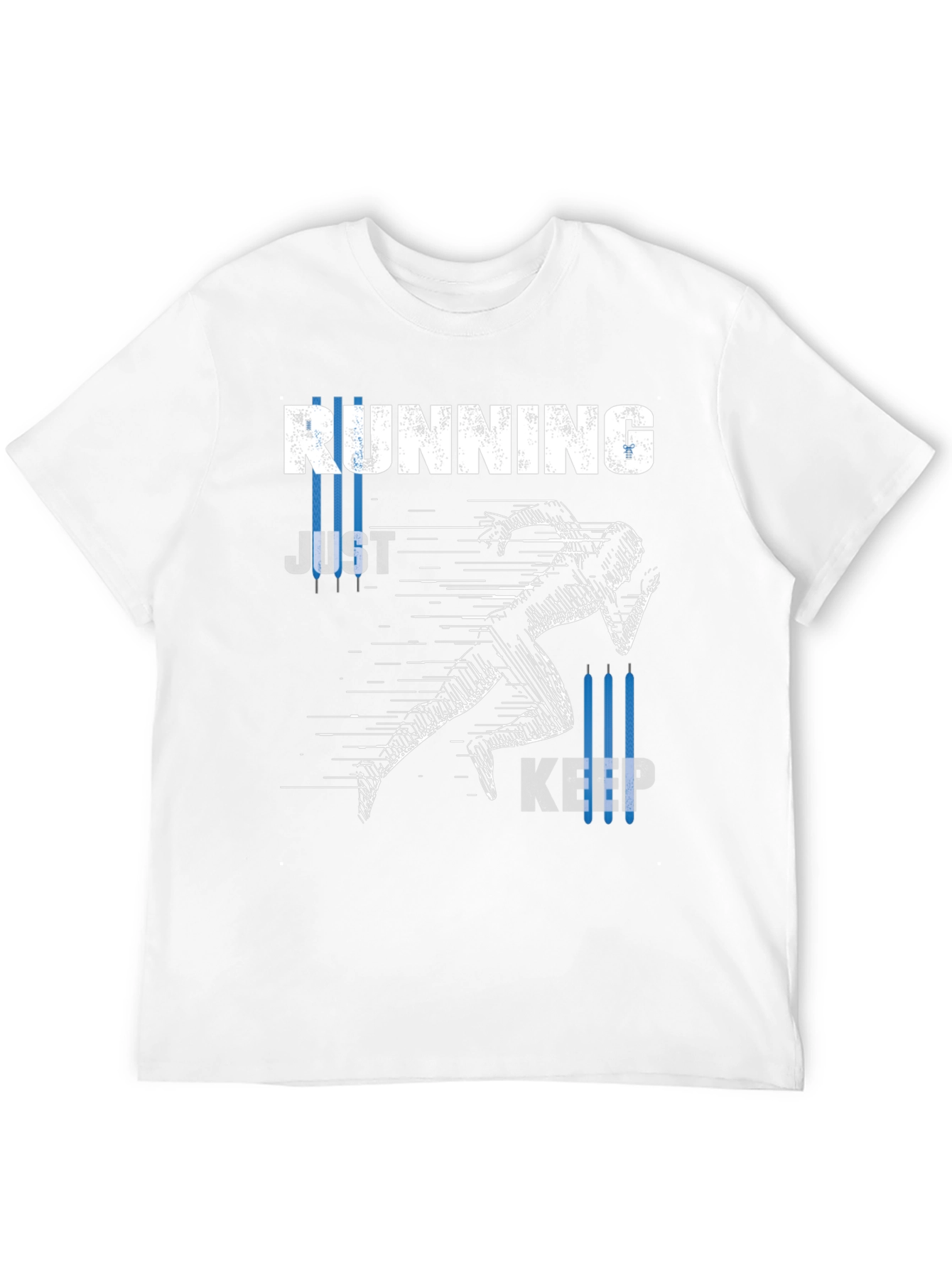 Running Just Keep Going T-Shirt Black