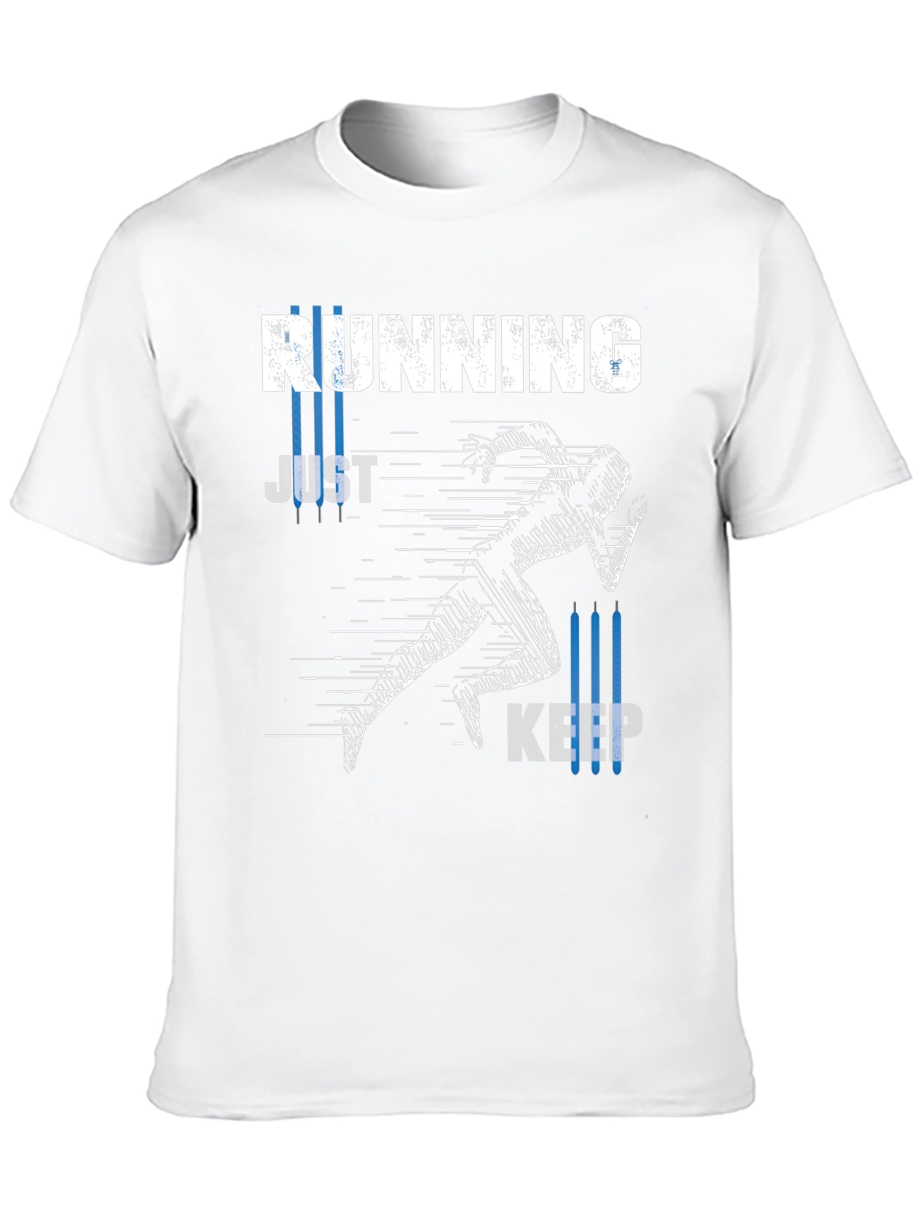 Running Just Keep Going T-Shirt Black
