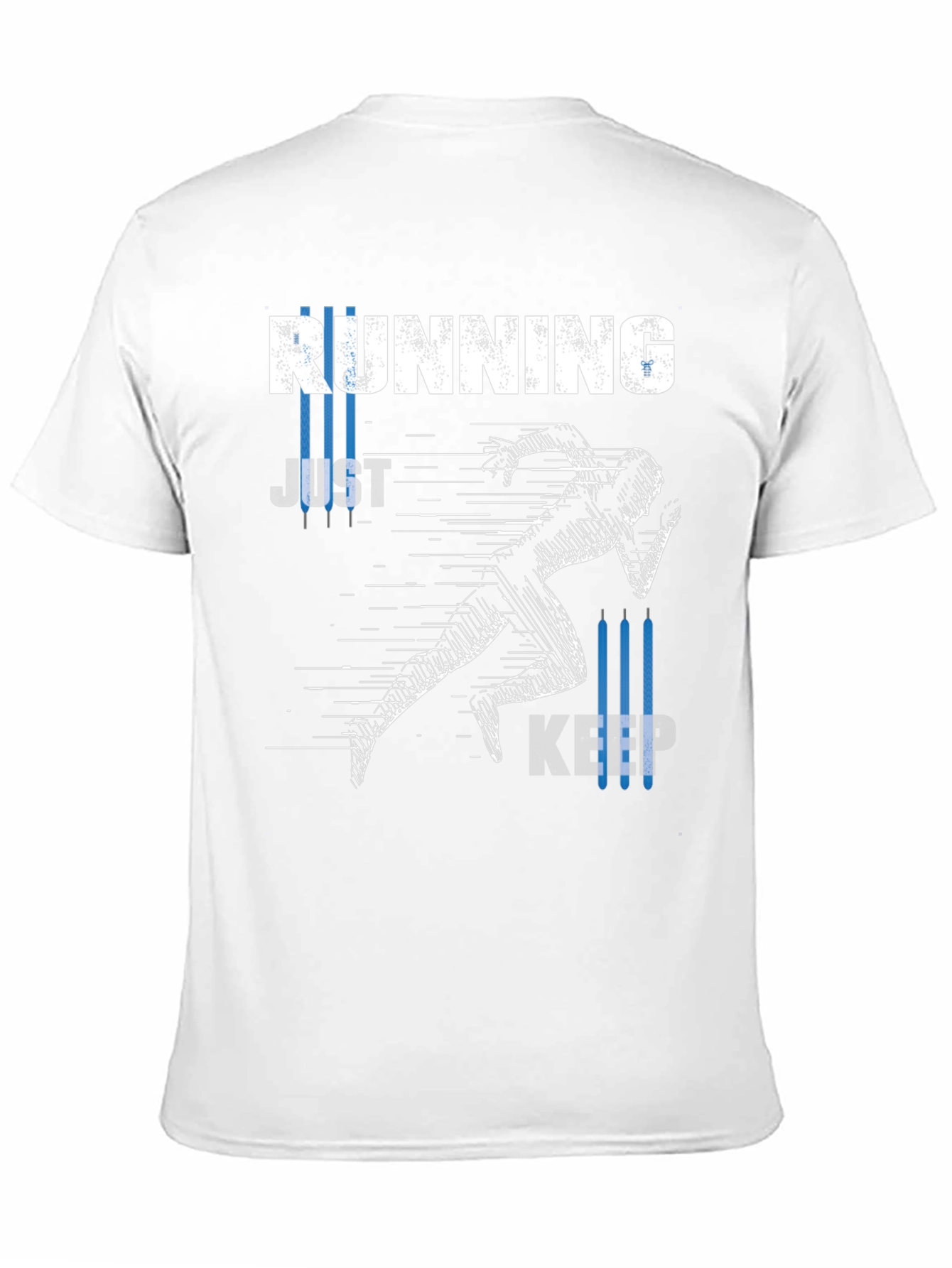 Running Just Keep Going T-Shirt Black