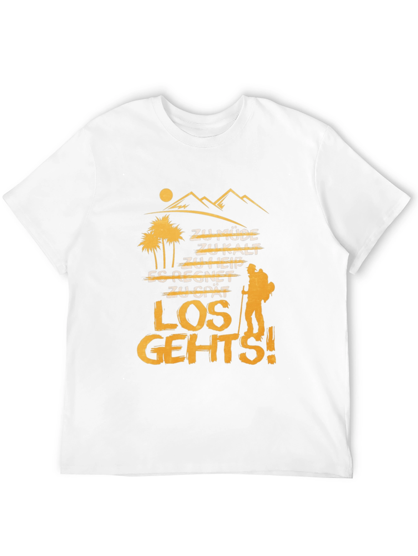 Adventurers Motivation T-Shirt - Hiking Gear