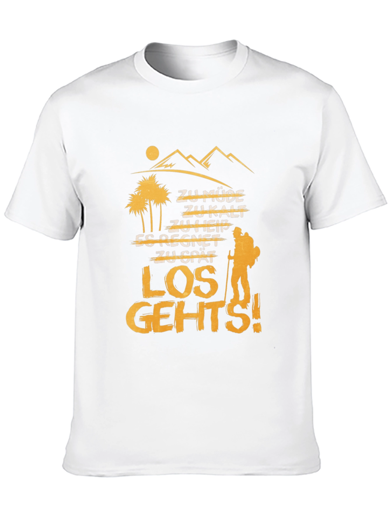 Adventurers Motivation T-Shirt - Hiking Gear