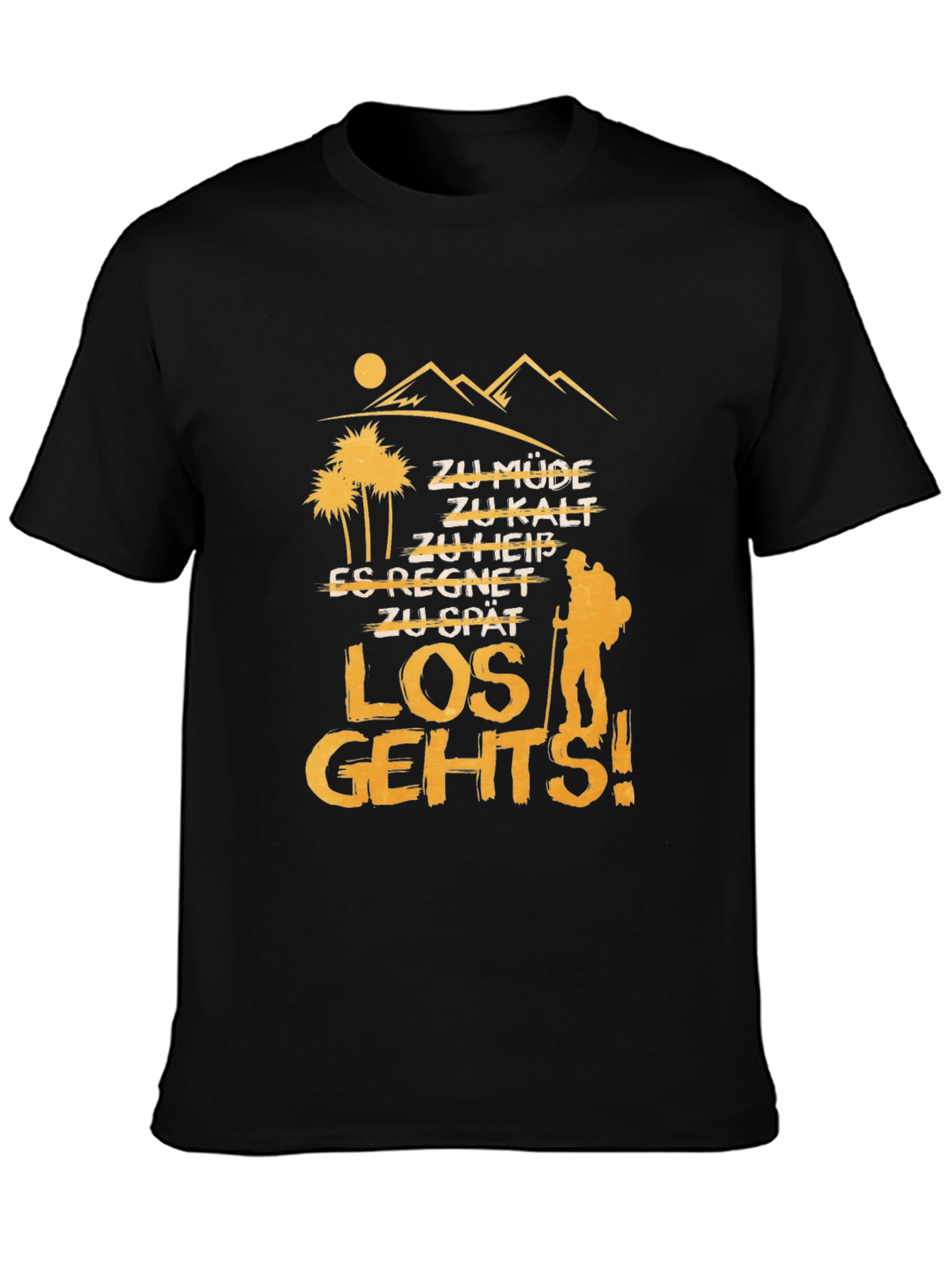Adventurers Motivation T-Shirt - Hiking Gear