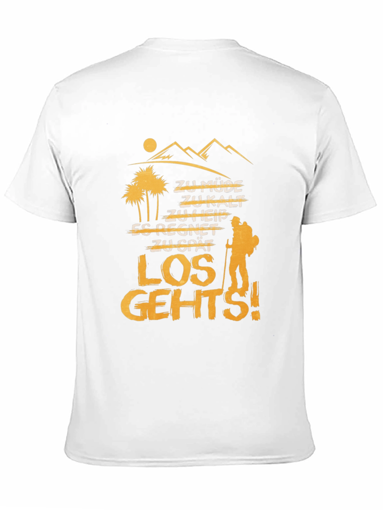 Adventurers Motivation T-Shirt - Hiking Gear