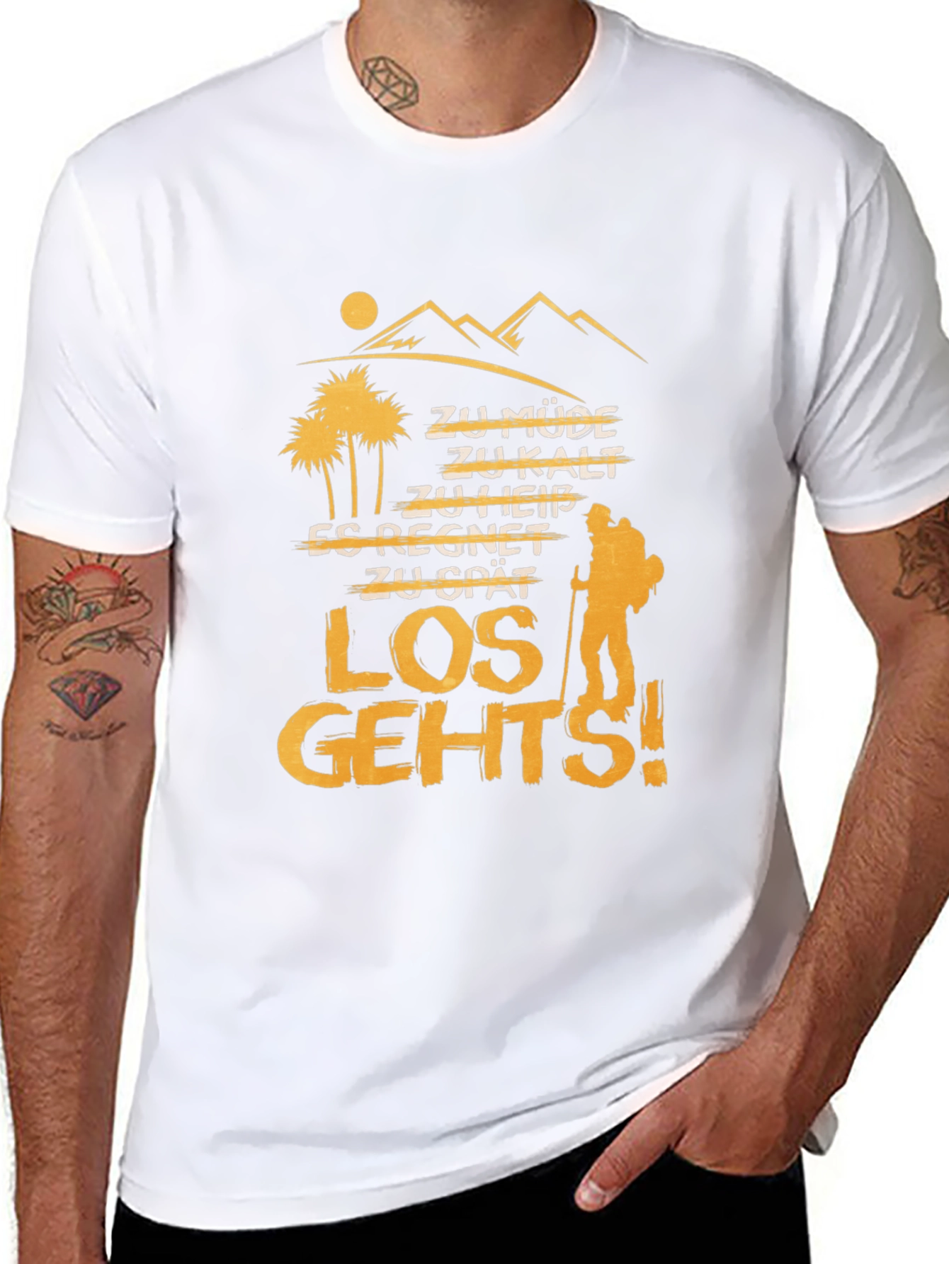 Adventurers Motivation T-Shirt - Hiking Gear