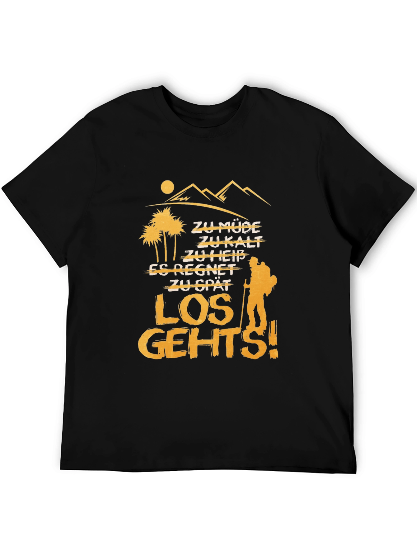 Adventurers Motivation T-Shirt - Hiking Gear