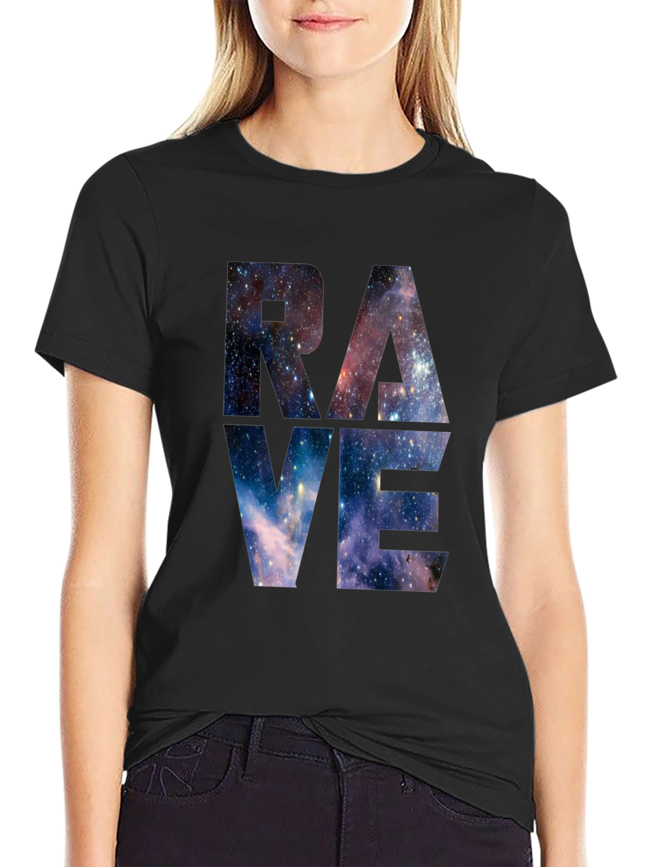 Rave Space Galaxy T-Shirt