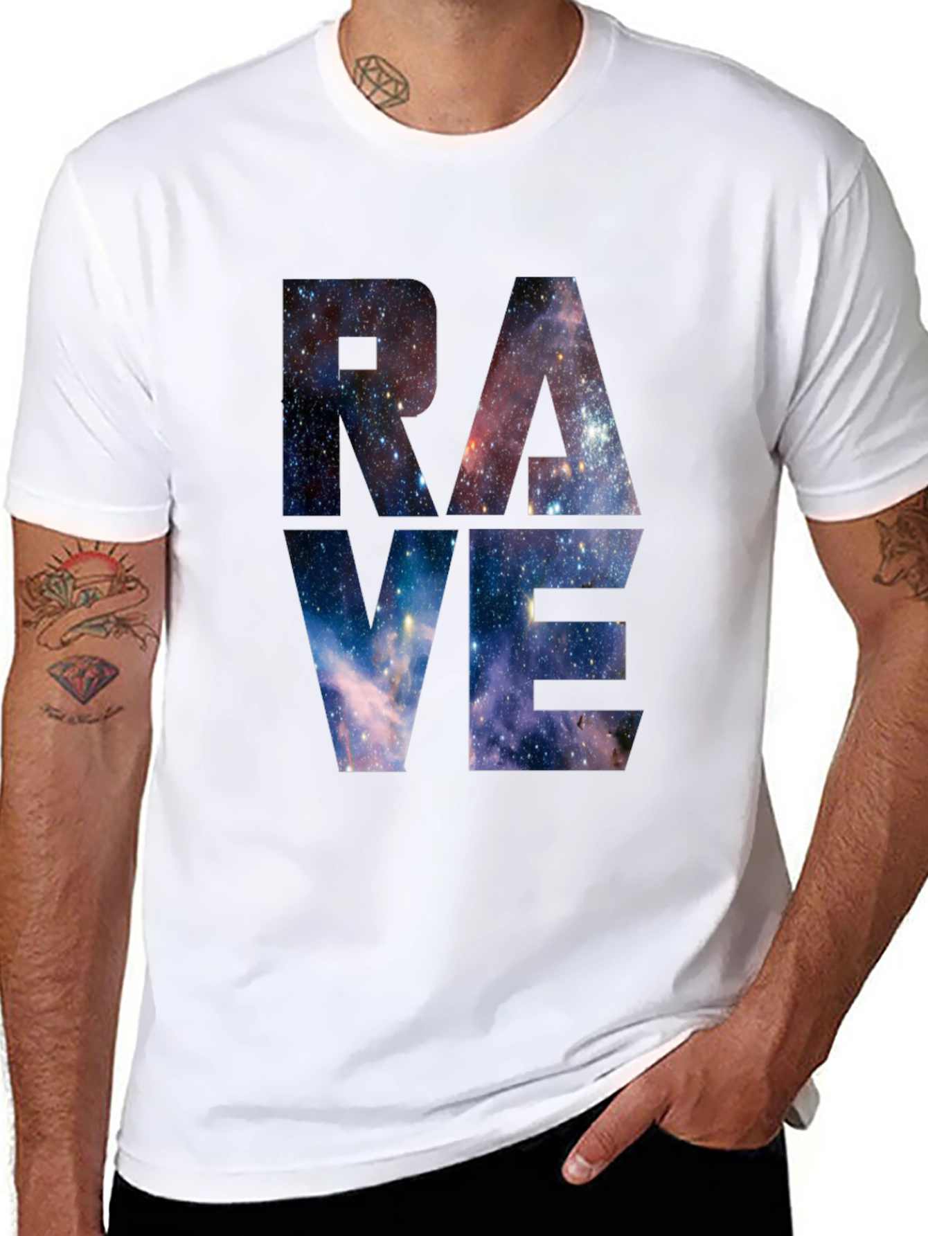Rave Space Galaxy T-Shirt