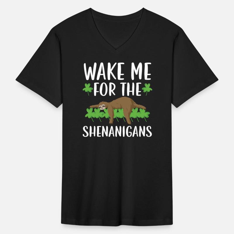Wake Me For The Shenanigans St. Patricks Day Irish