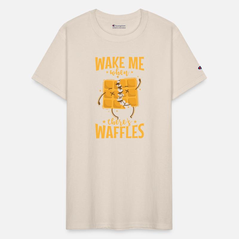 Wake me when there's Waffles delicious Pastry