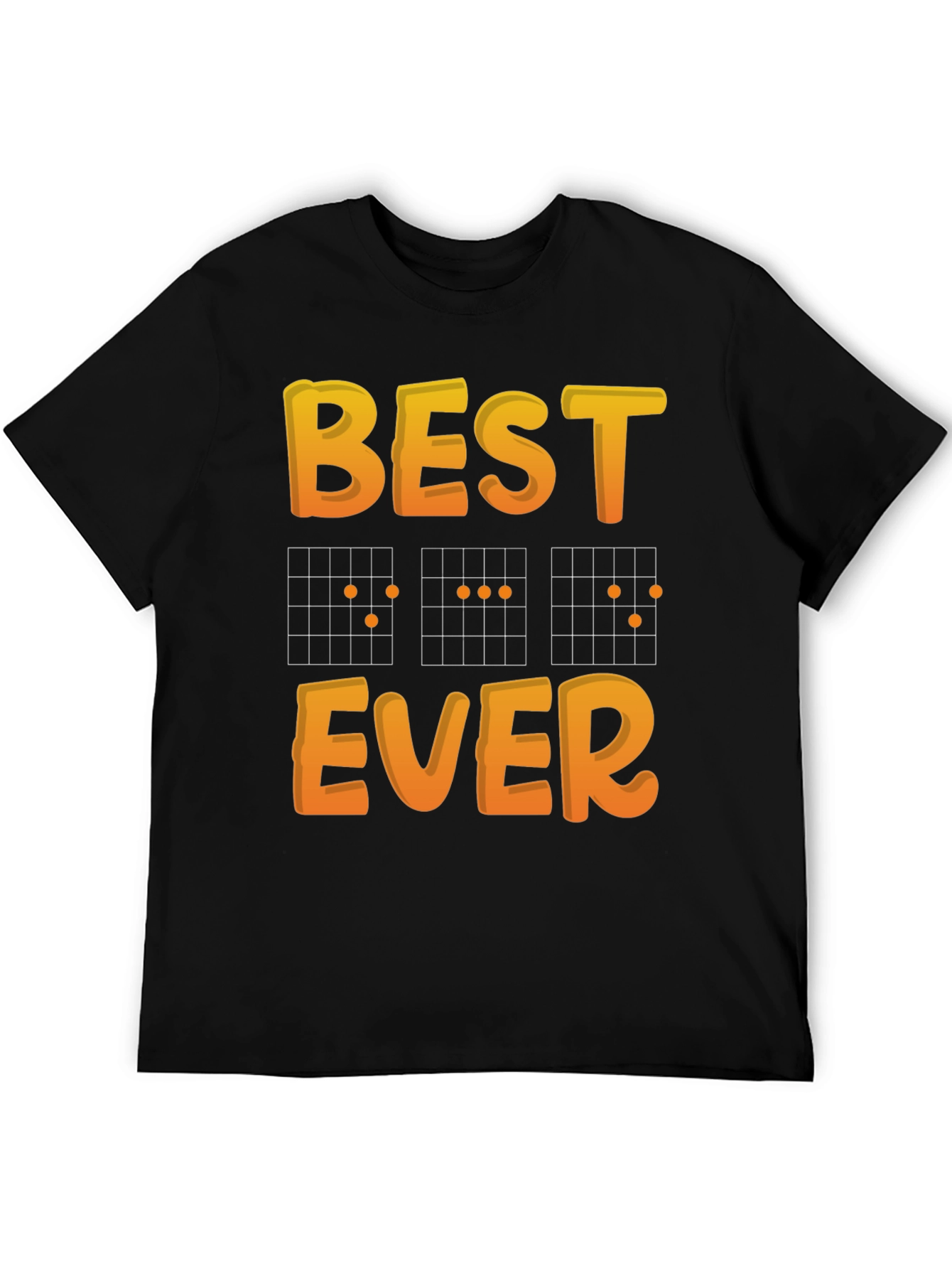 Best Ever Guitar Chords Graphic T-Shirt