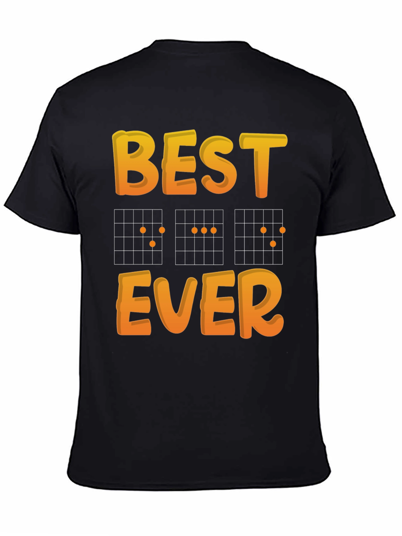 Best Ever Guitar Chords Graphic T-Shirt