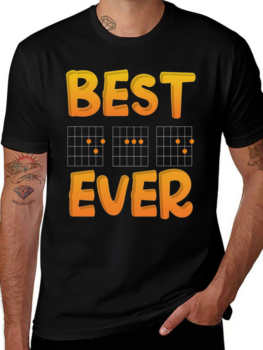 Best Ever Guitar Chords Graphic T-Shirt