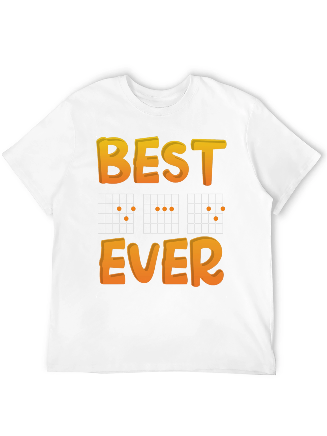 Best Ever Guitar Chords Graphic T-Shirt