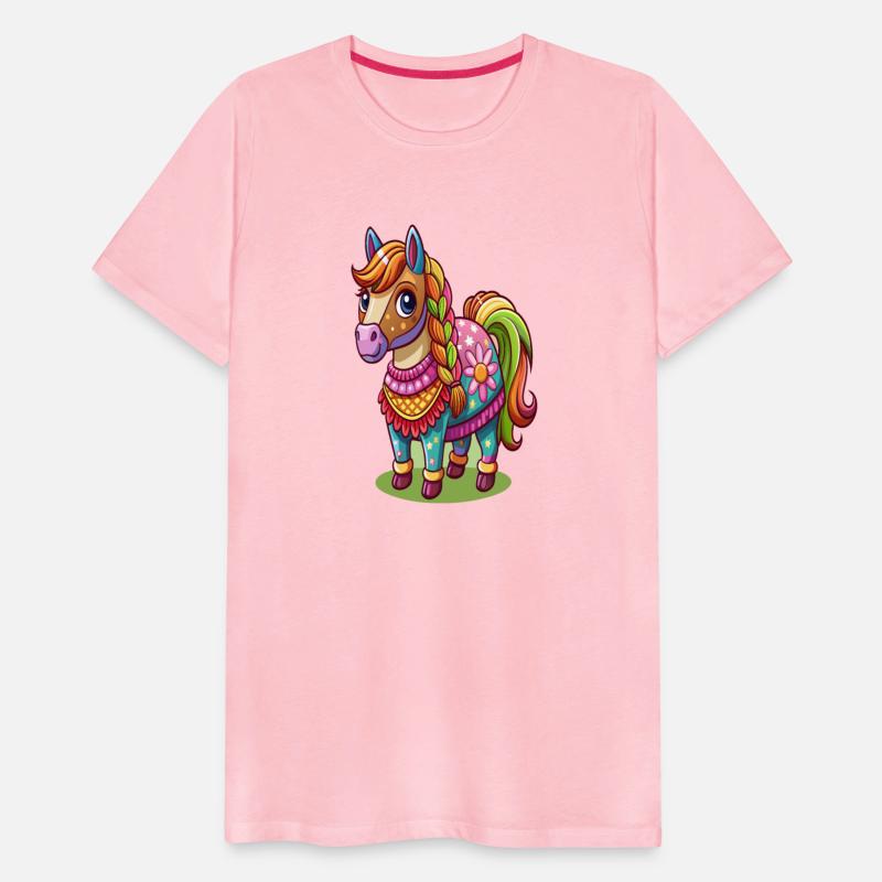 Whimsical Crochet Horse