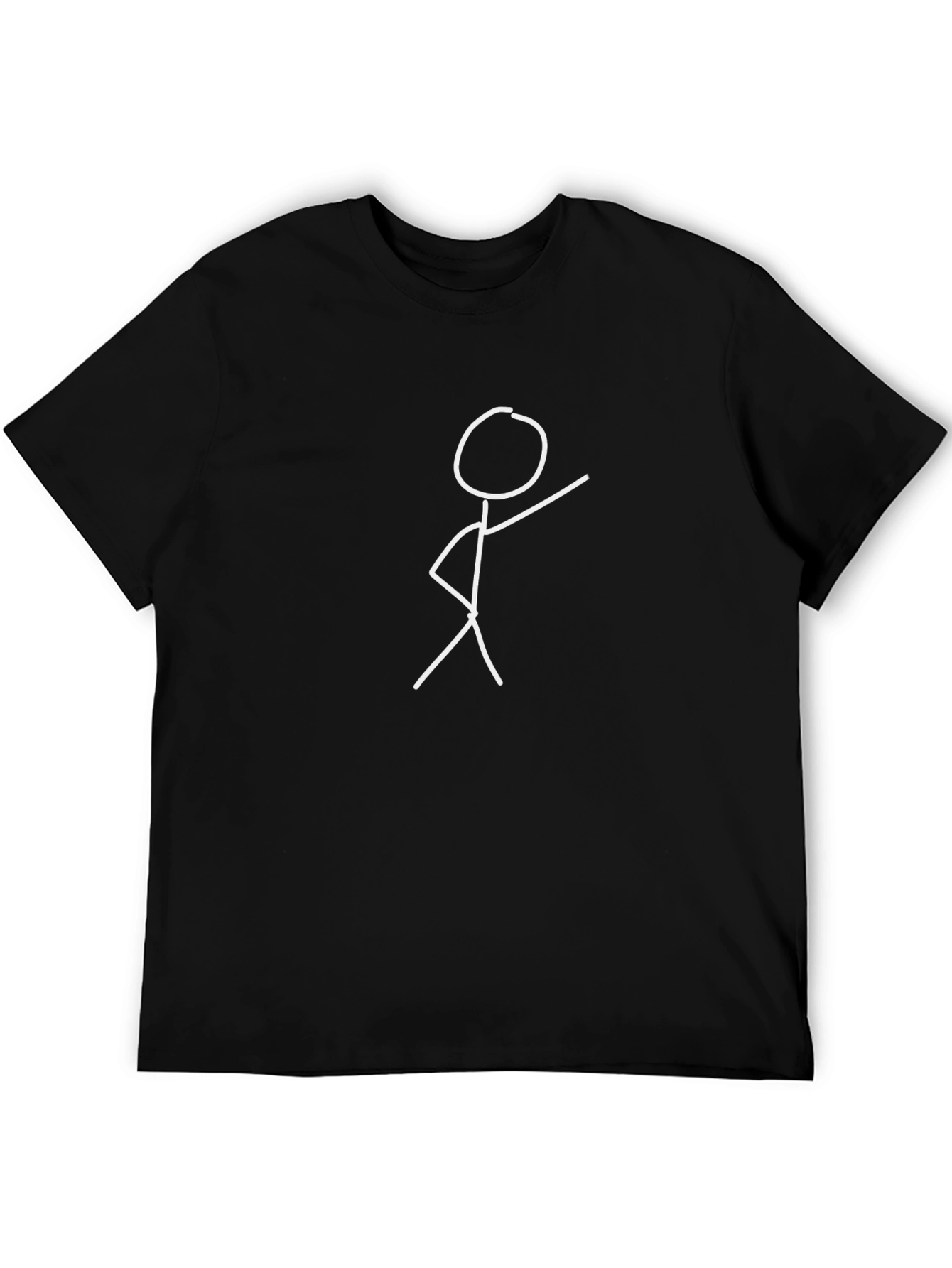 Stick Figure Tee - Funny Graphic T-Shirt