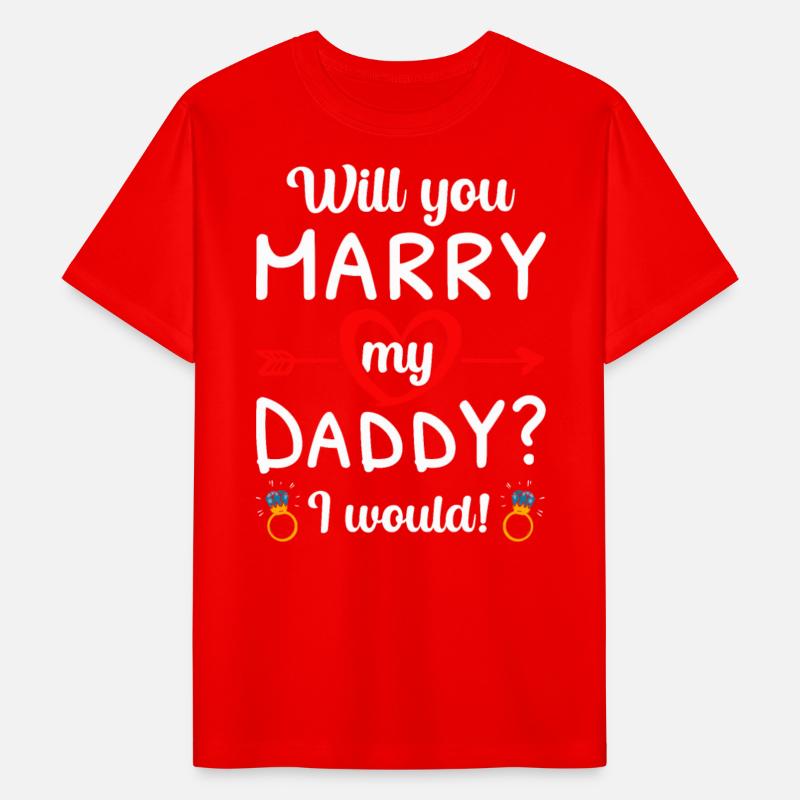 Will You Marry My Daddy Marriage Proposal