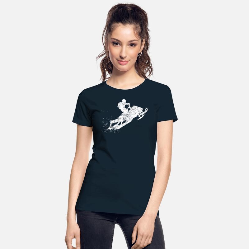 Winter Sports Snowmobile Driver Retro Vintage Gift