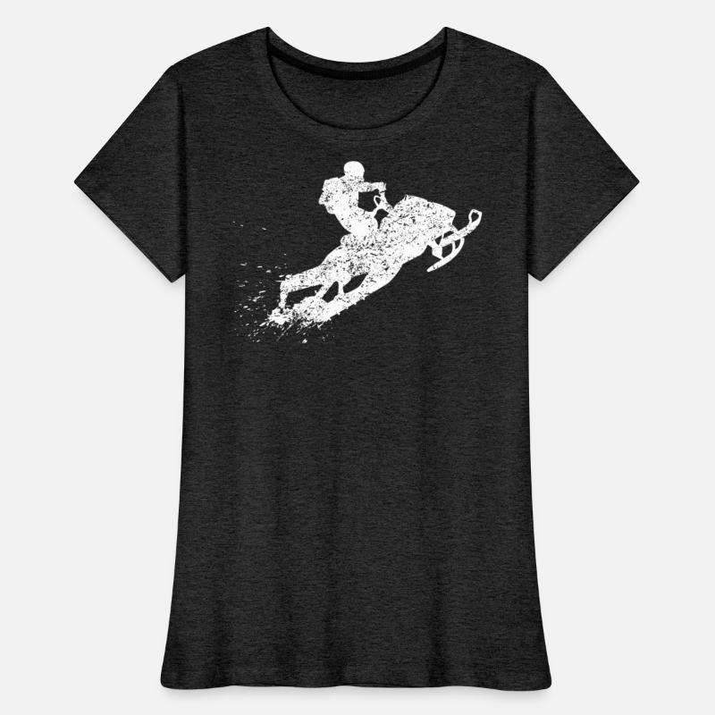 Winter Sports Snowmobile Driver Retro Vintage Gift