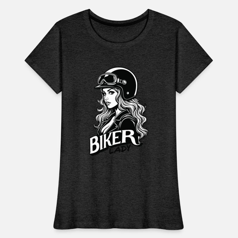 Woman Motorcyclist Motorcycle Helmet