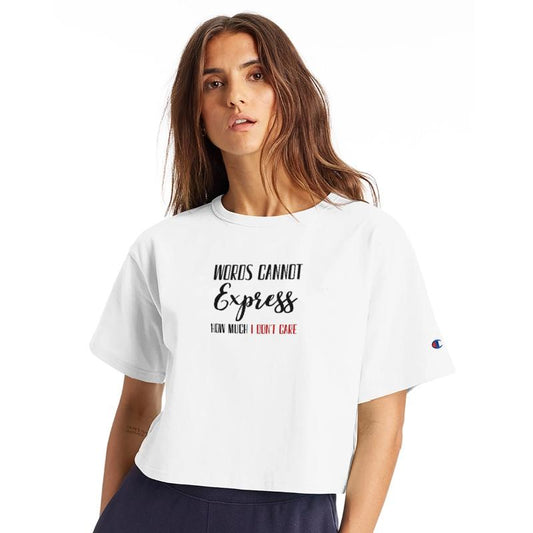 Words Cannot Express How Much I Don't Care