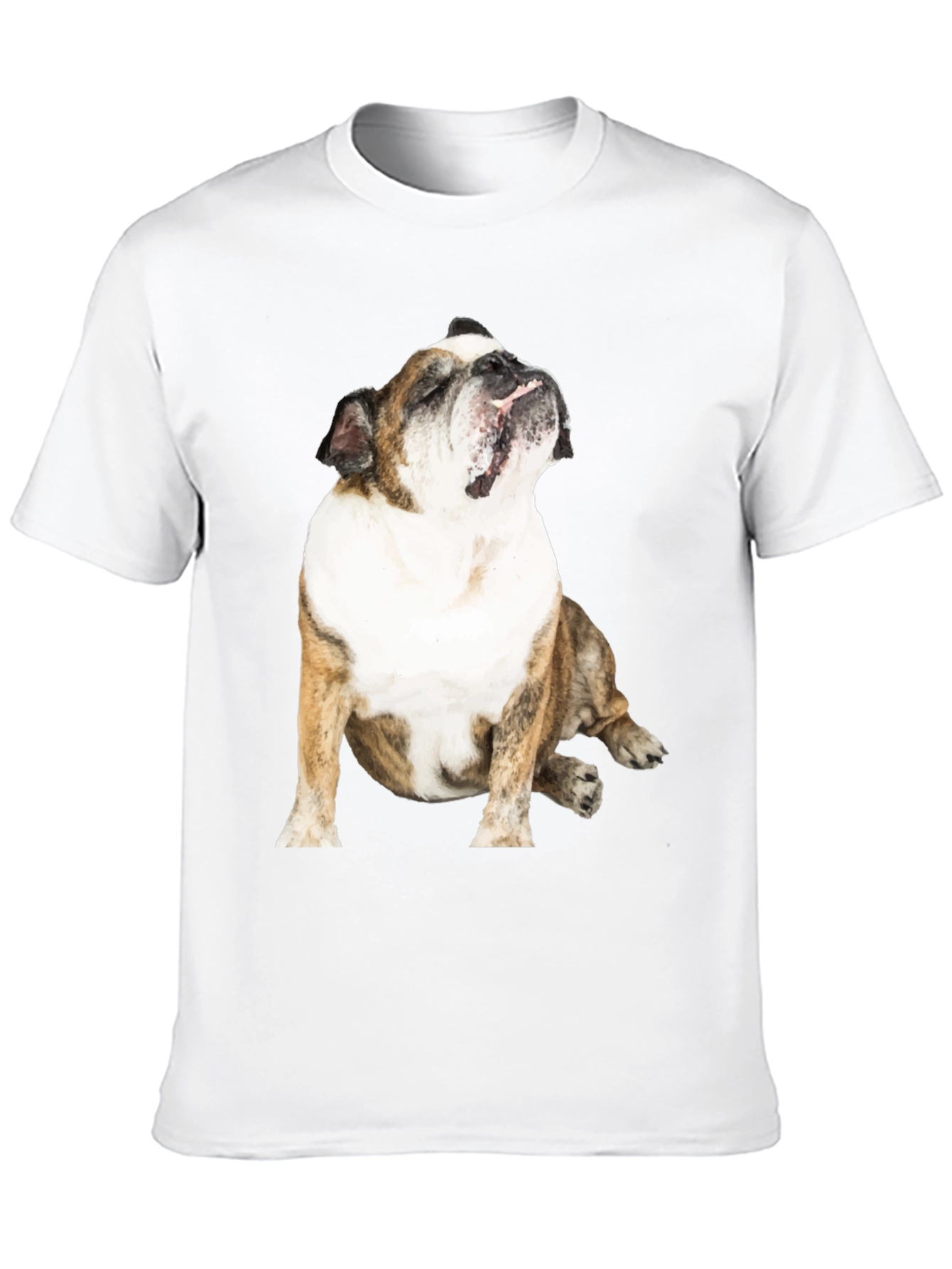 Bulldog Graphic Tee - Mens Black T-Shirt