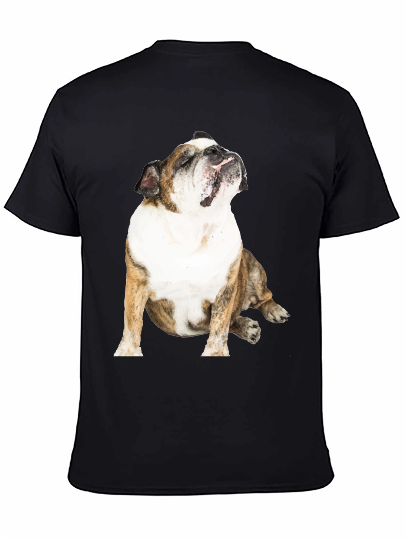 Bulldog Graphic Tee - Mens Black T-Shirt