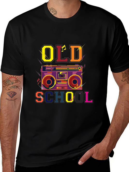 Retro Boombox Old School T-Shirt