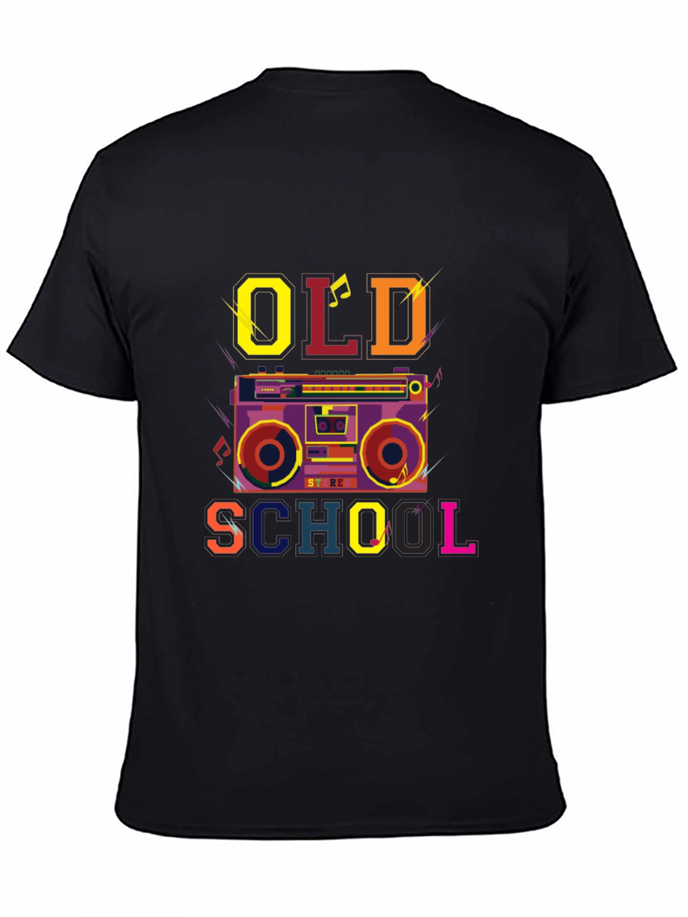 Retro Boombox Old School T-Shirt