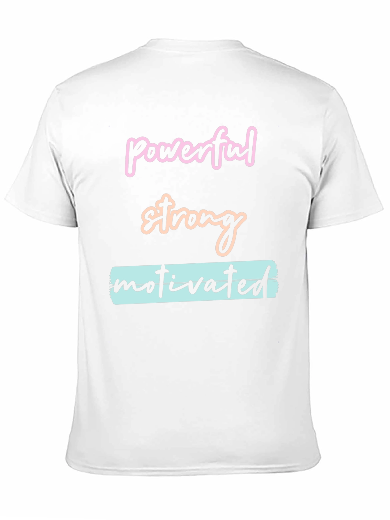 Powerful Strong Motivated Graphic T-Shirt