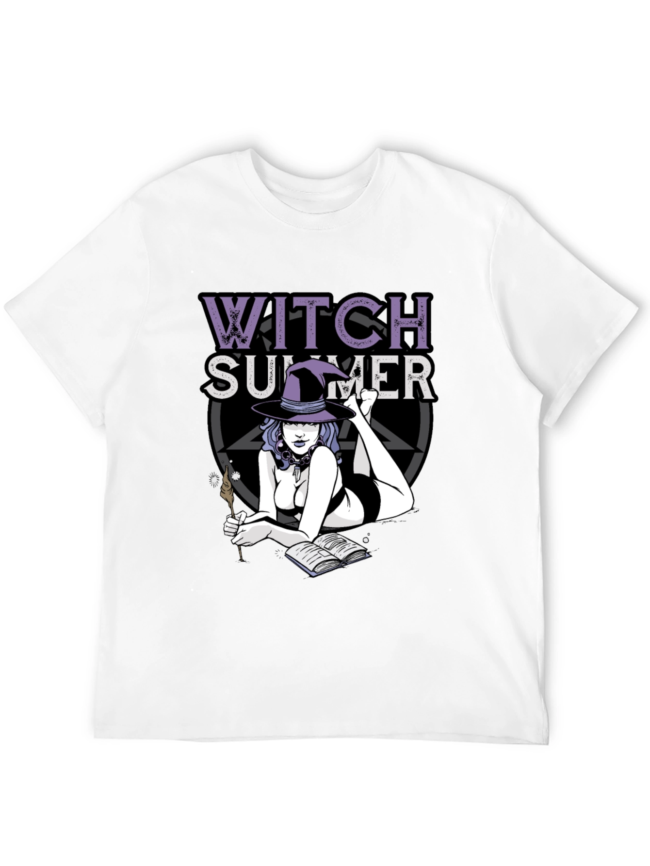 Witch Summer Black T-Shirt