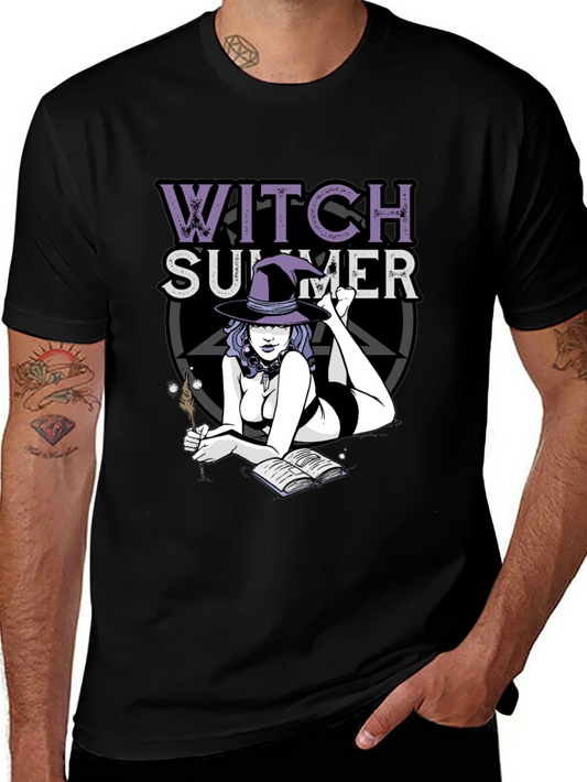 Witch Summer Black T-Shirt