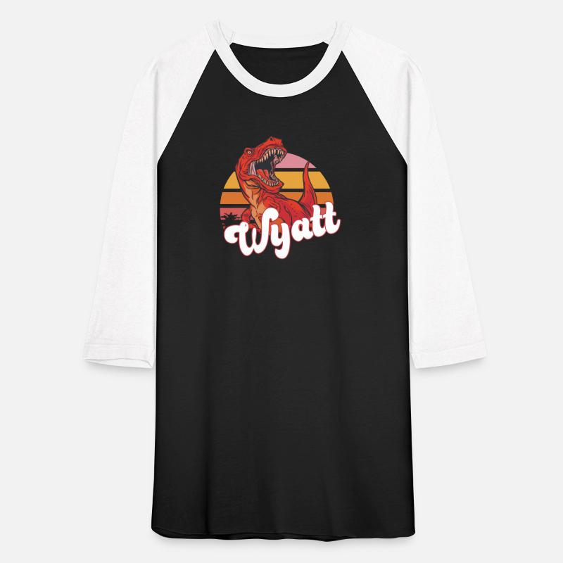 WYATT - Lovely boy name with T-REX dino