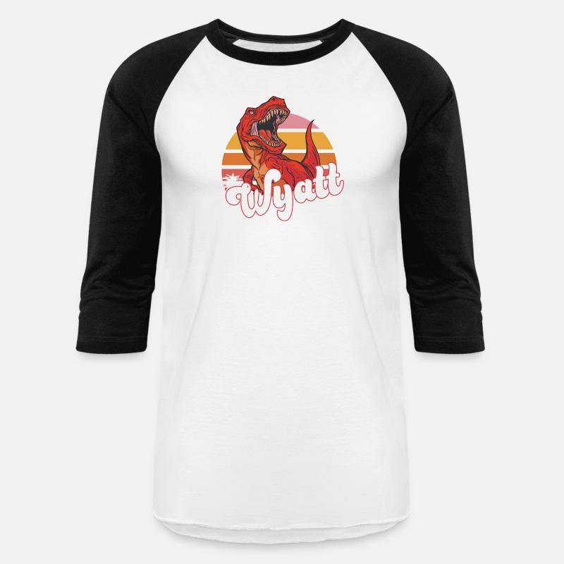 WYATT - Lovely boy name with T-REX dino