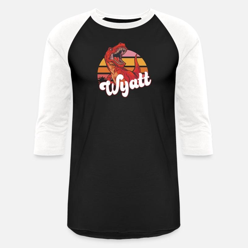 WYATT - Lovely boy name with T-REX dino