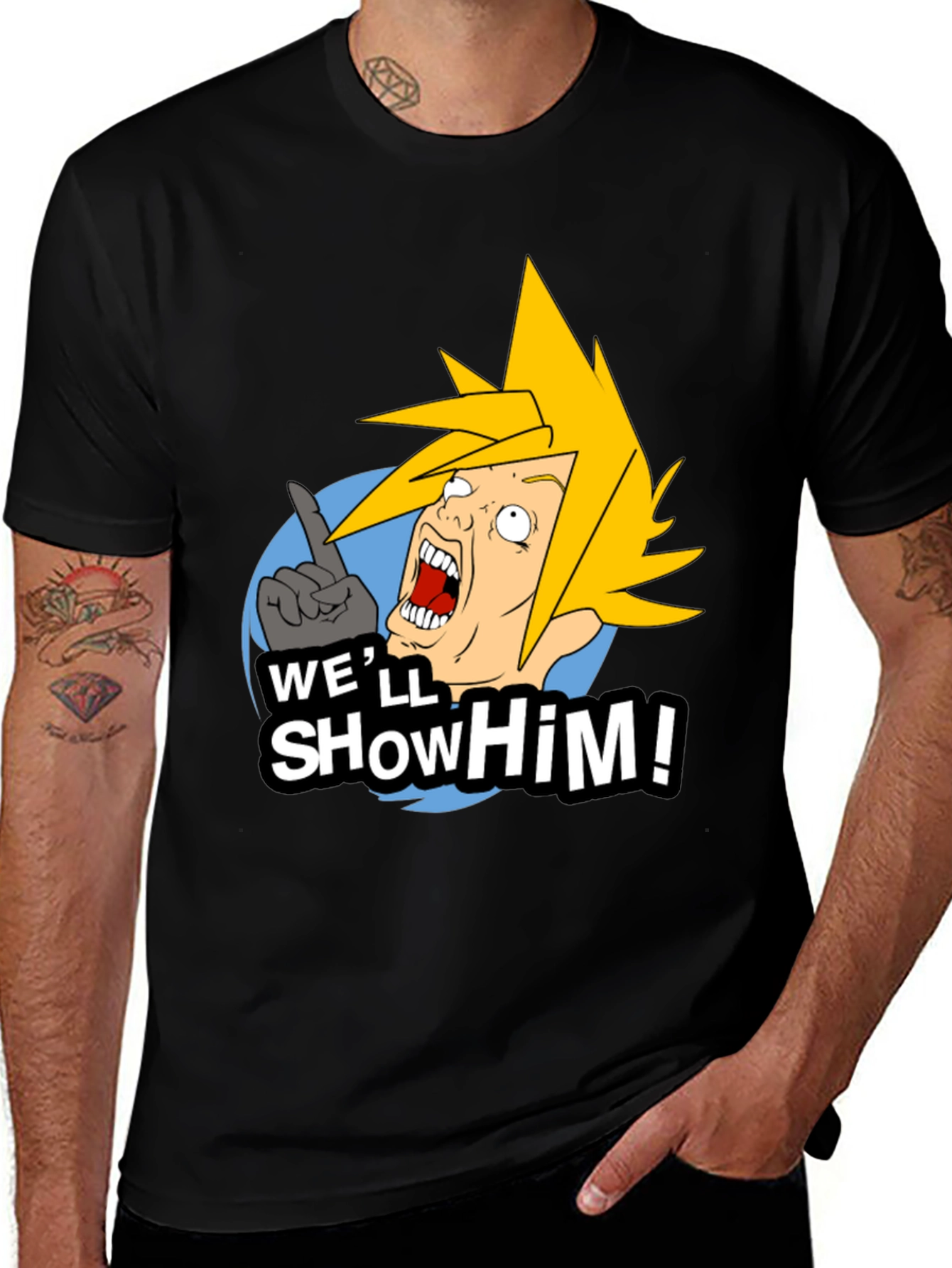 Funny Video Game T-Shirt - Well Show Him!