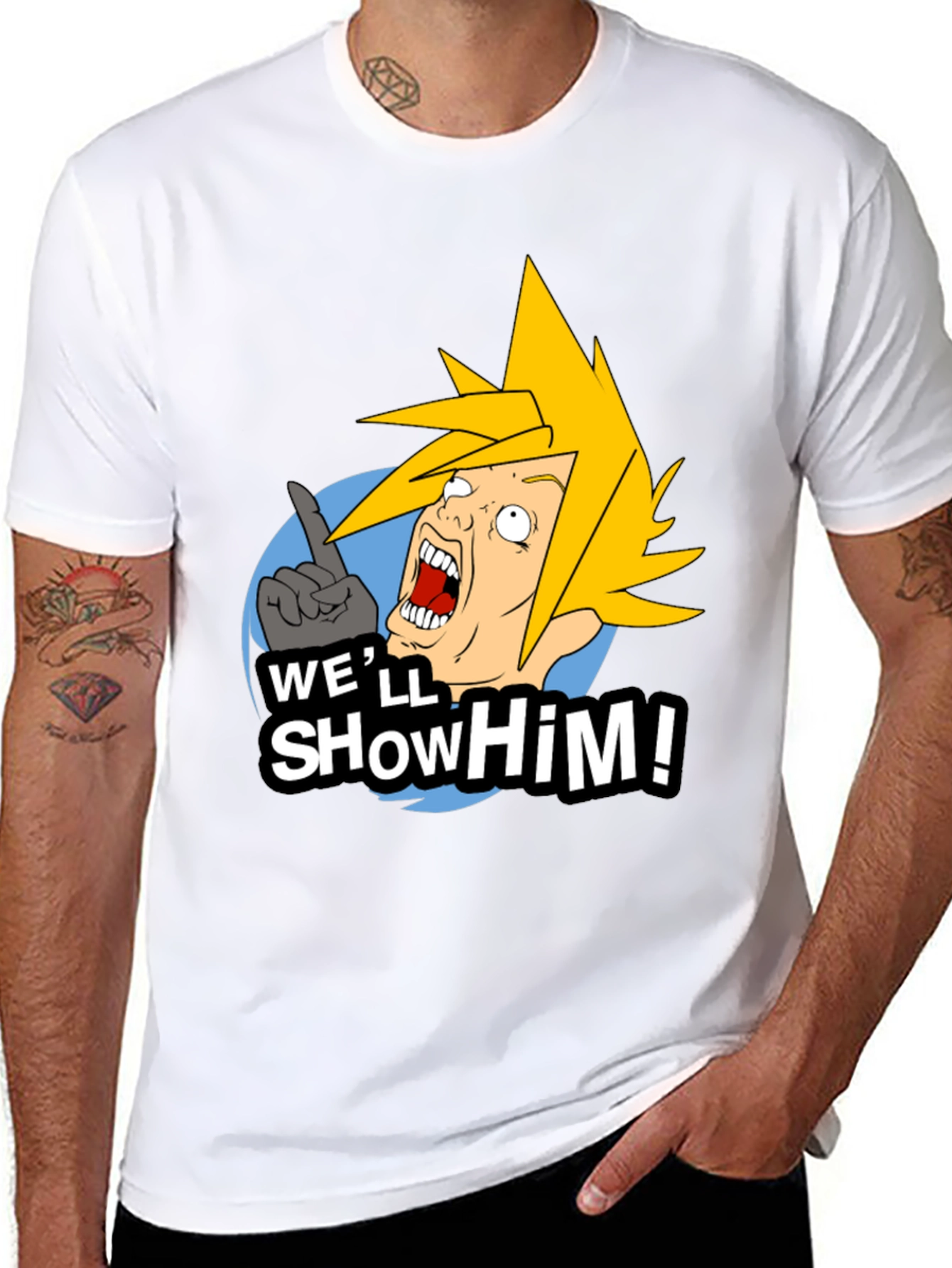 Funny Video Game T-Shirt - Well Show Him!
