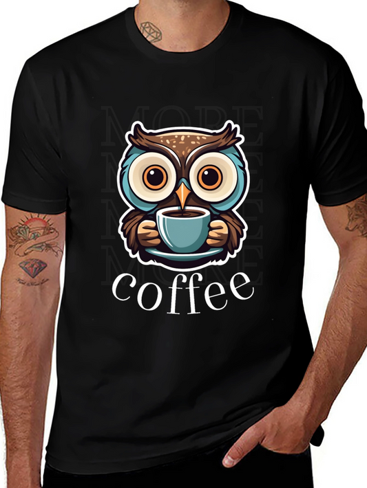 Owl Coffee Lover T-Shirt
