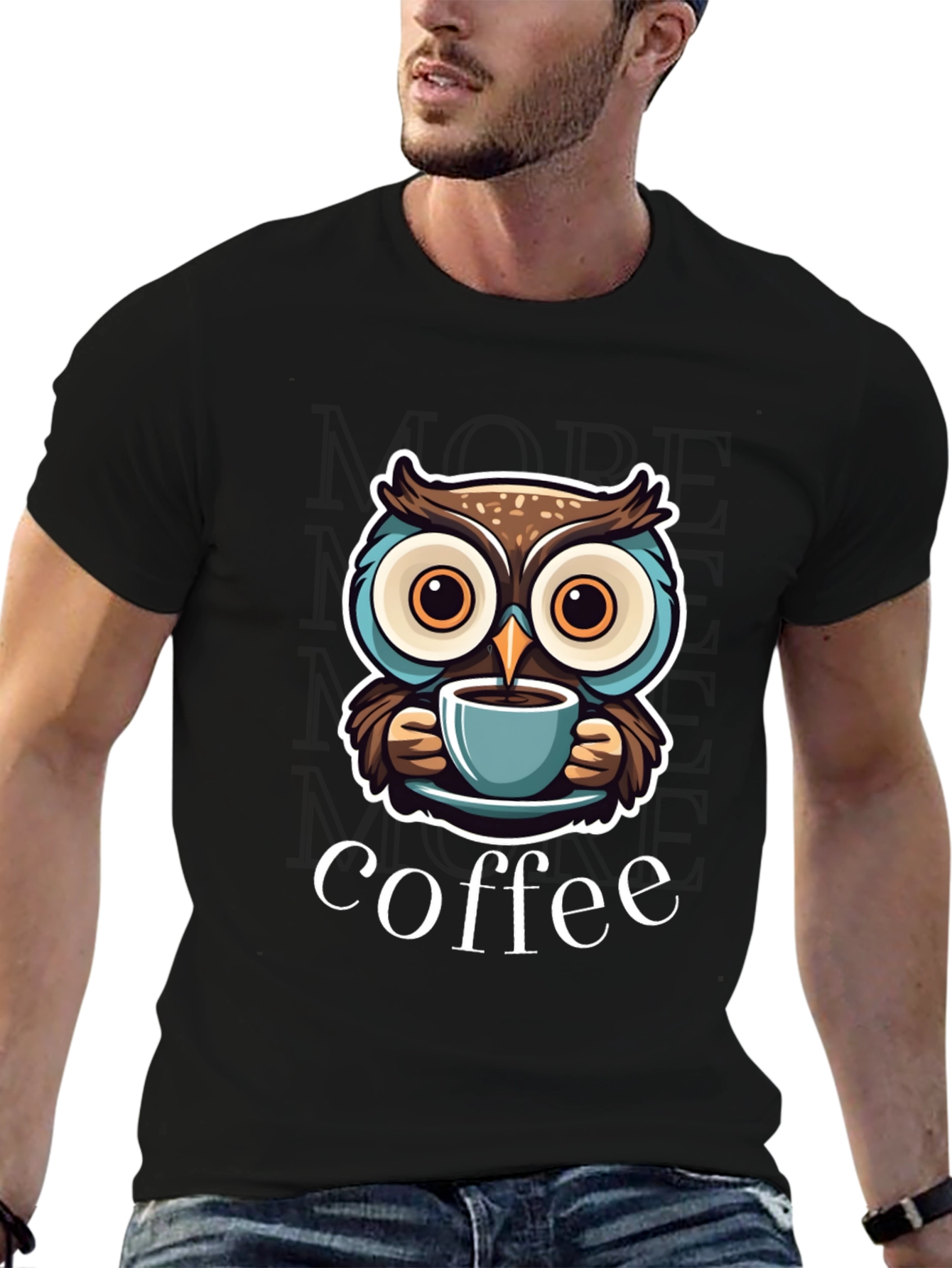 Owl Coffee Lover T-Shirt