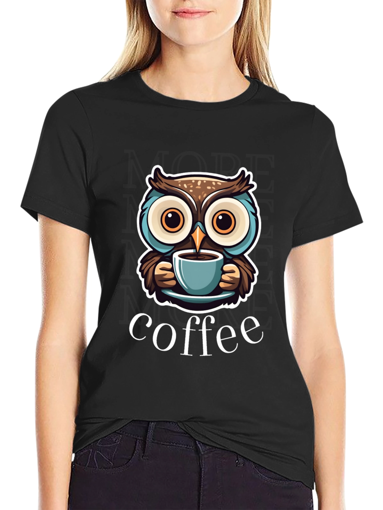 Owl Coffee Lover T-Shirt