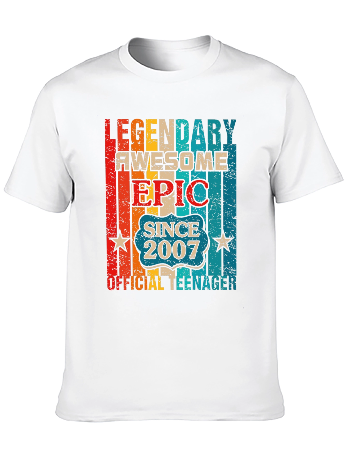 Legendary Since 2007 Official Teenager Graphic T-Shirt