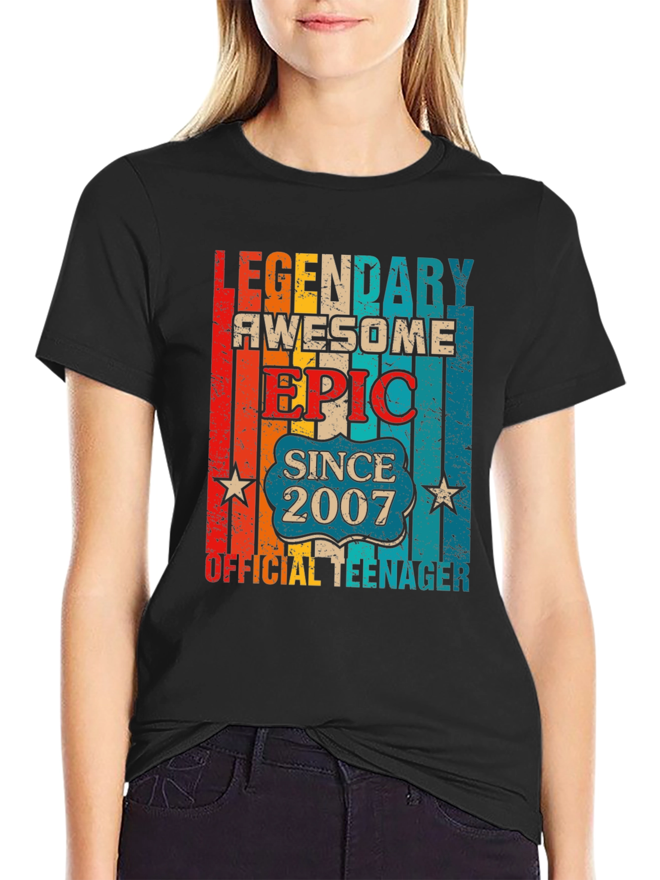 Legendary Since 2007 Official Teenager Graphic T-Shirt