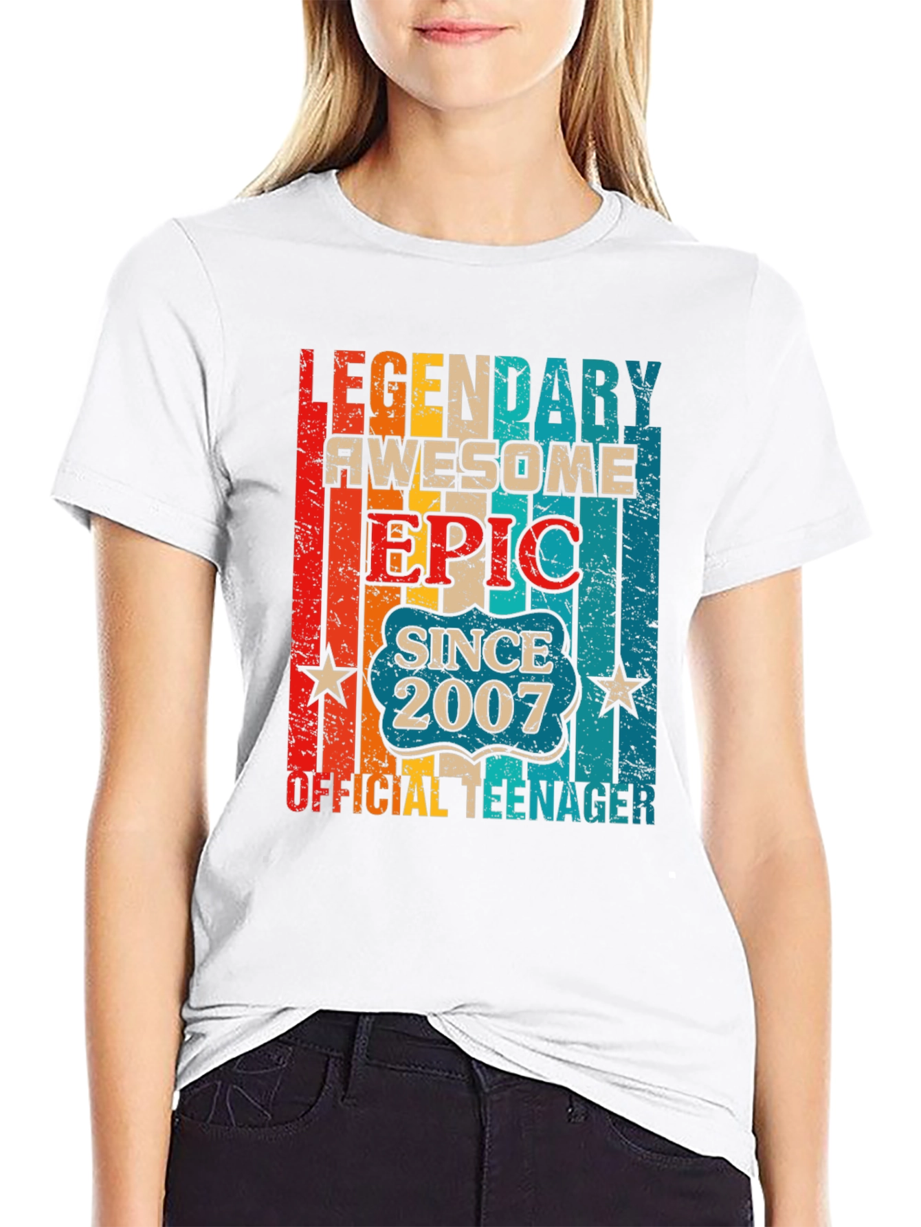 Legendary Since 2007 Official Teenager Graphic T-Shirt