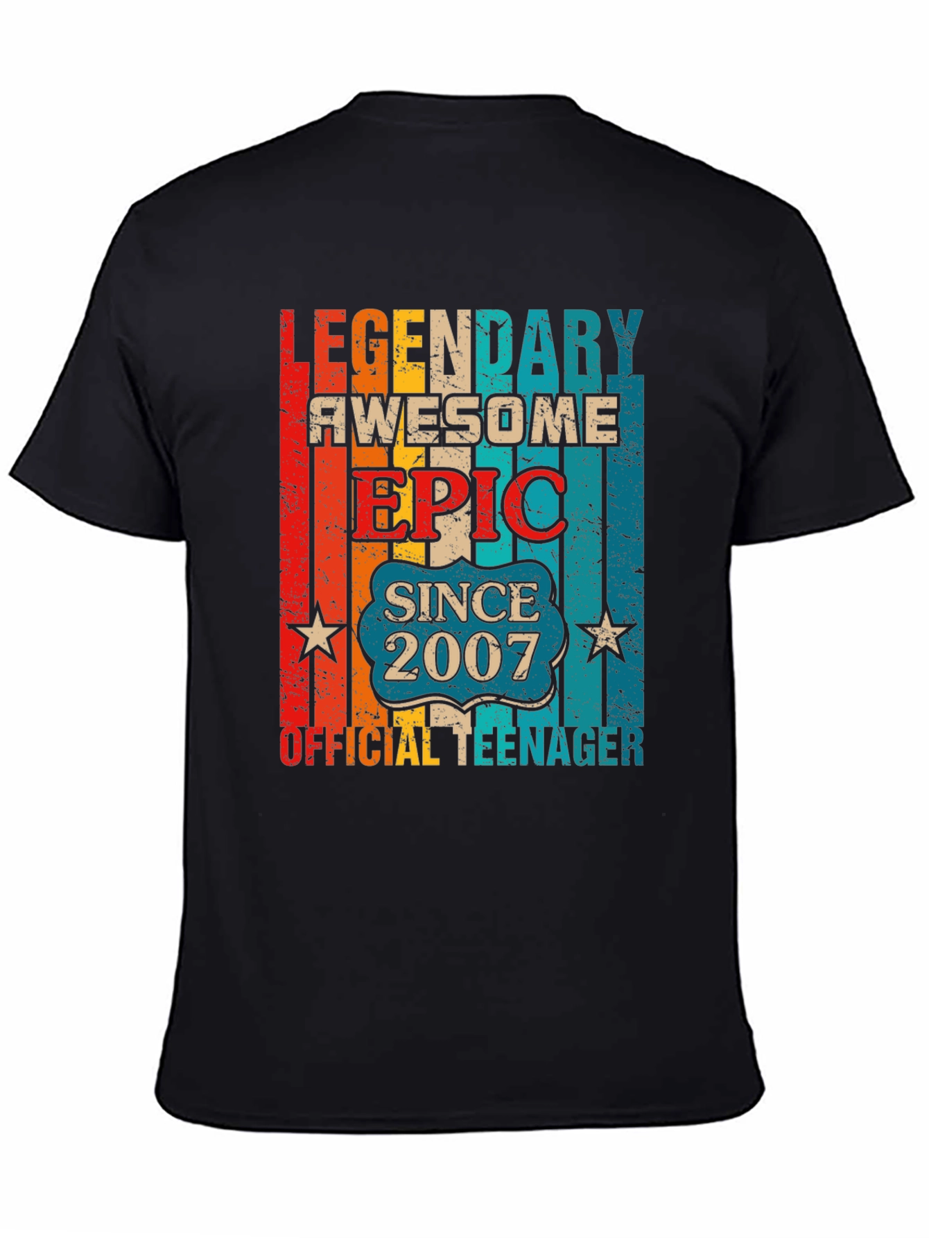 Legendary Since 2007 Official Teenager Graphic T-Shirt