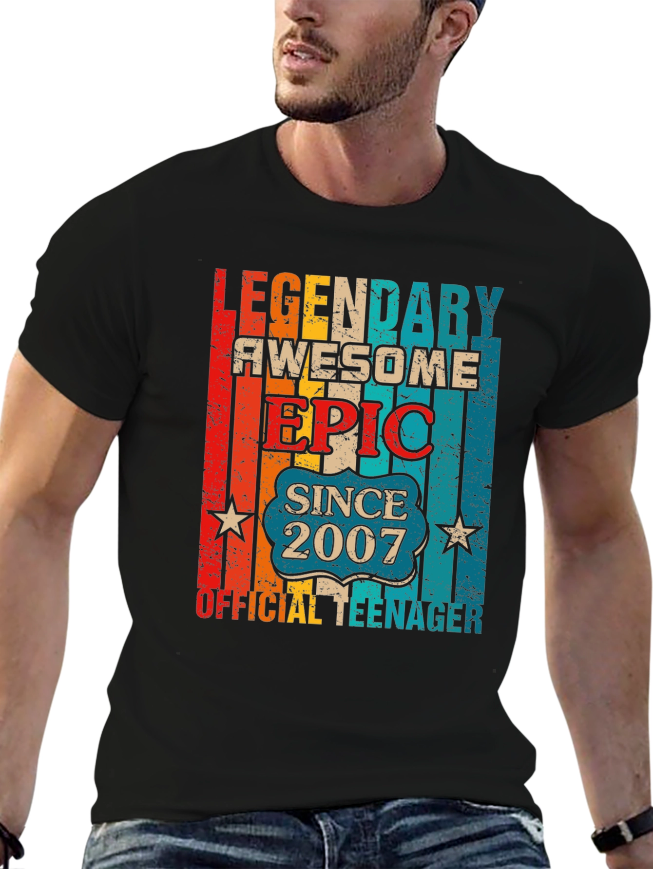 Legendary Since 2007 Official Teenager Graphic T-Shirt