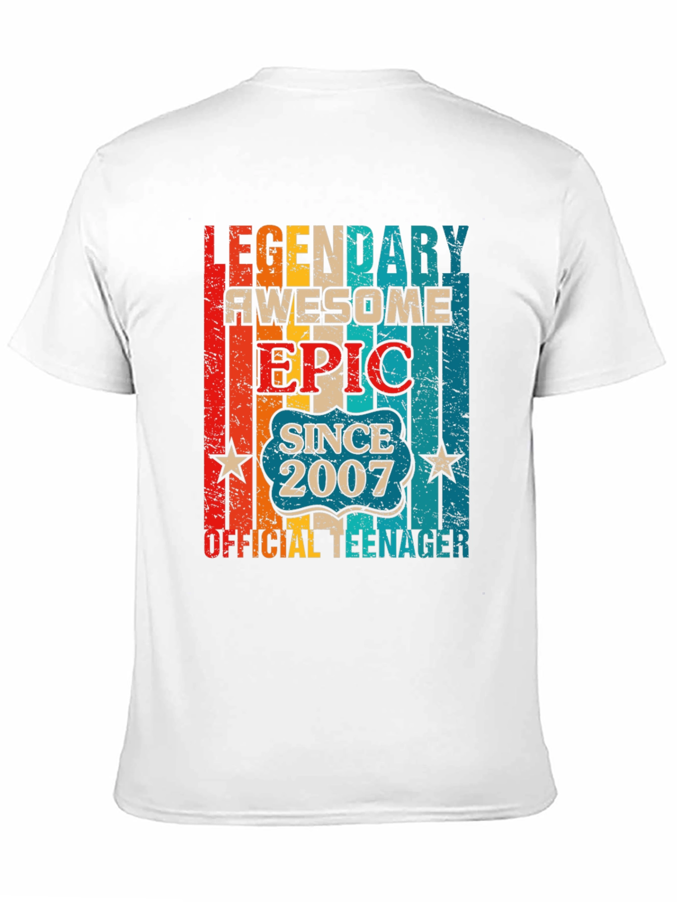 Legendary Since 2007 Official Teenager Graphic T-Shirt