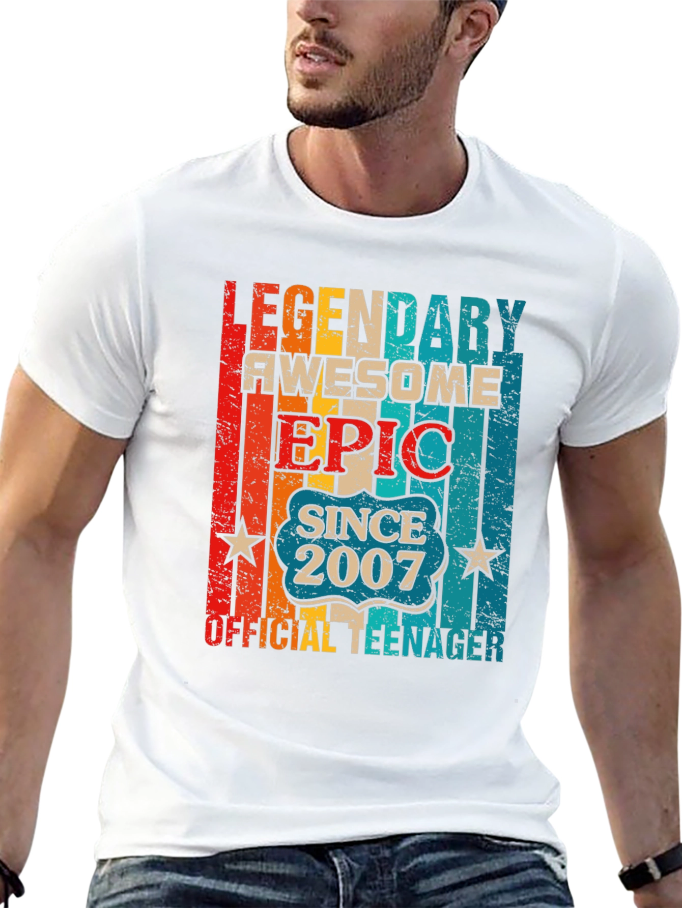 Legendary Since 2007 Official Teenager Graphic T-Shirt